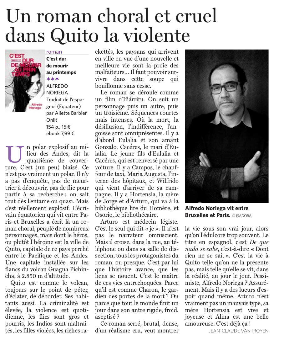 C'est dur de mourir au printemps