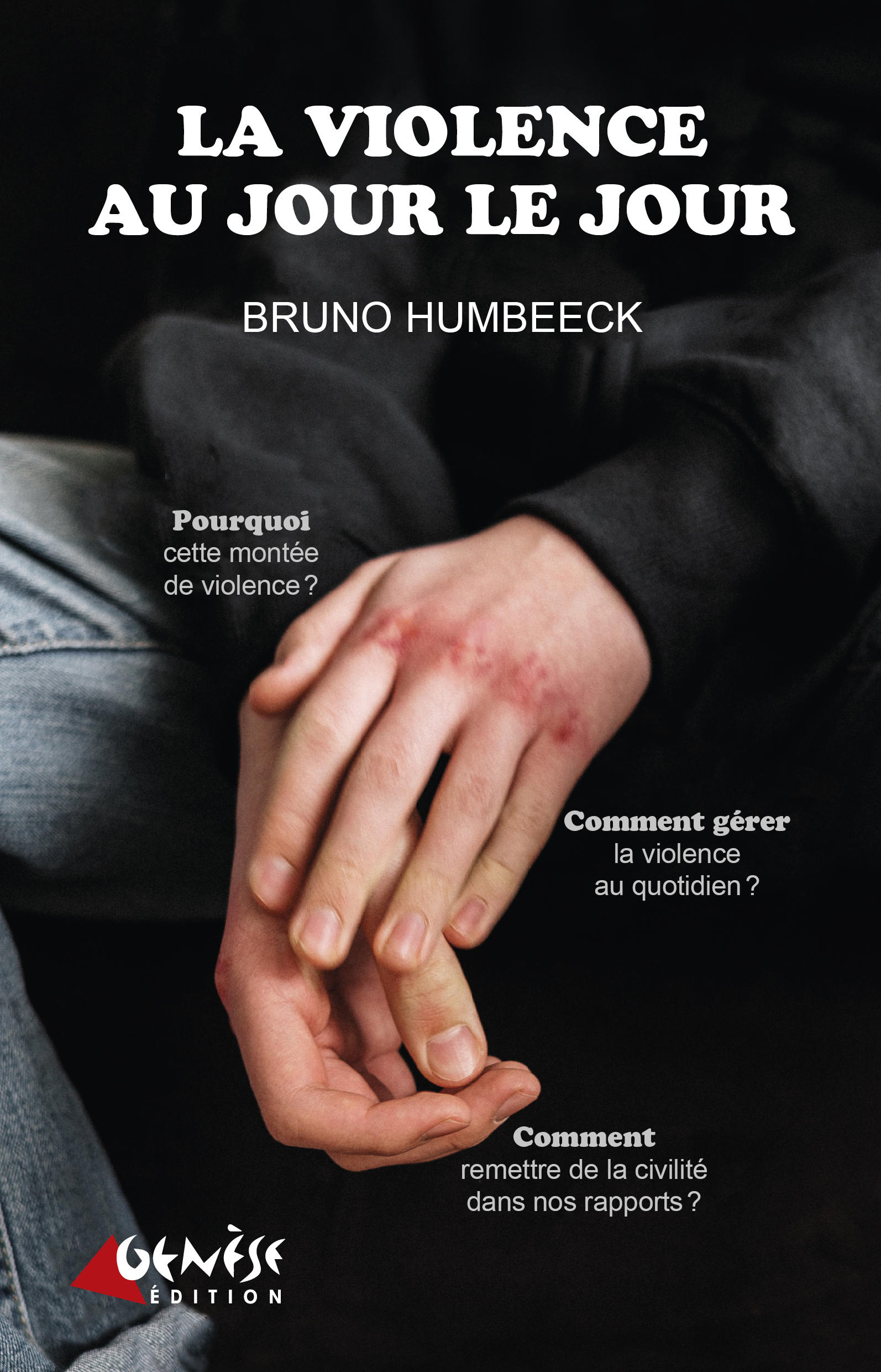 Couverture du livre La violence au jour le jour de Bruno Humbeeck