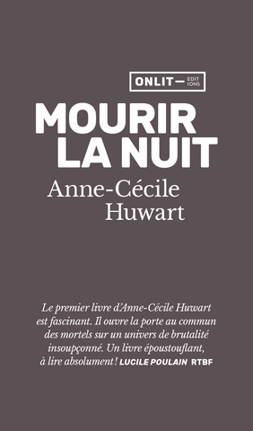 Mourir la nuit (poche)